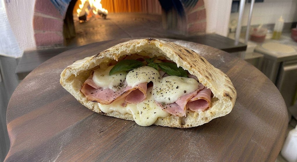 Pita broodje Kaas-ham